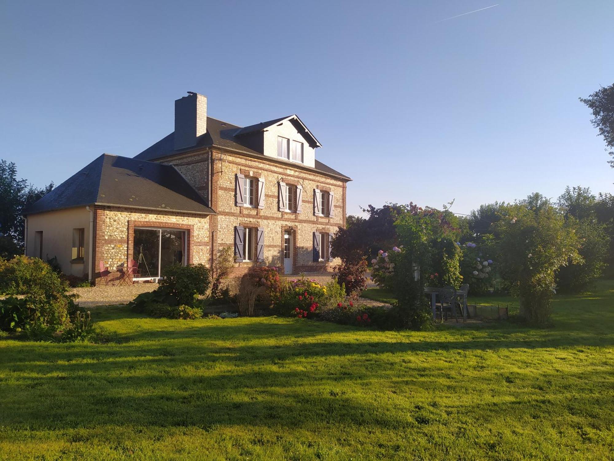 Chambres D'Hotes " Le Clos Des Colimacons " Maniquerville Zewnętrze zdjęcie